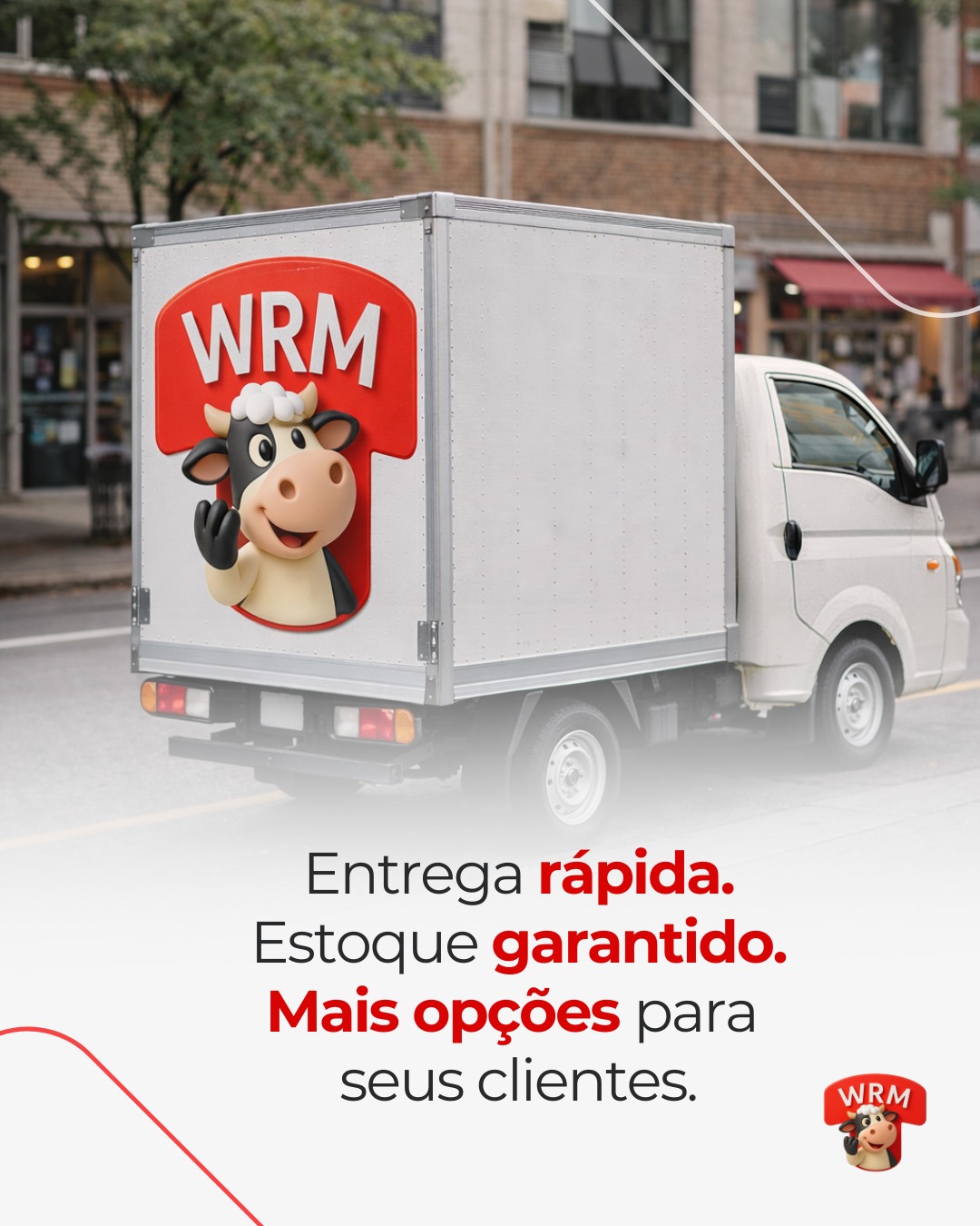 Entrega rápida. Estoque garantido. Mais opções para seus clientes